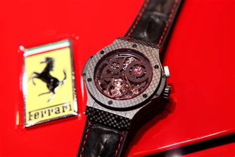 hublot ferrari f1|hublot ferrari engine watch.